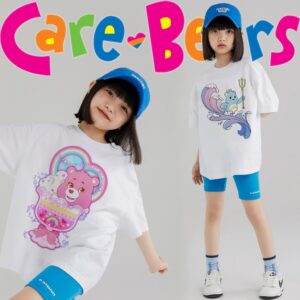 เสื้อยืด พิมพ์ลายการ์ตูนหมี Care Bears