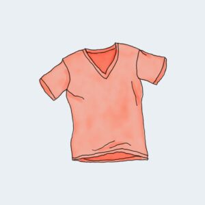 เสื้อคอ V-Neck T-Shirt